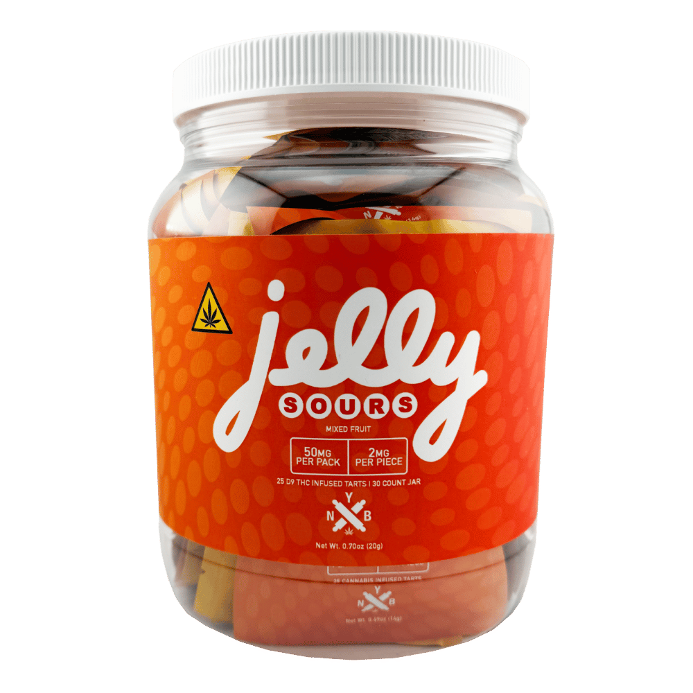 NYB JELLY GUMMY JAR 50MG SOU 30C