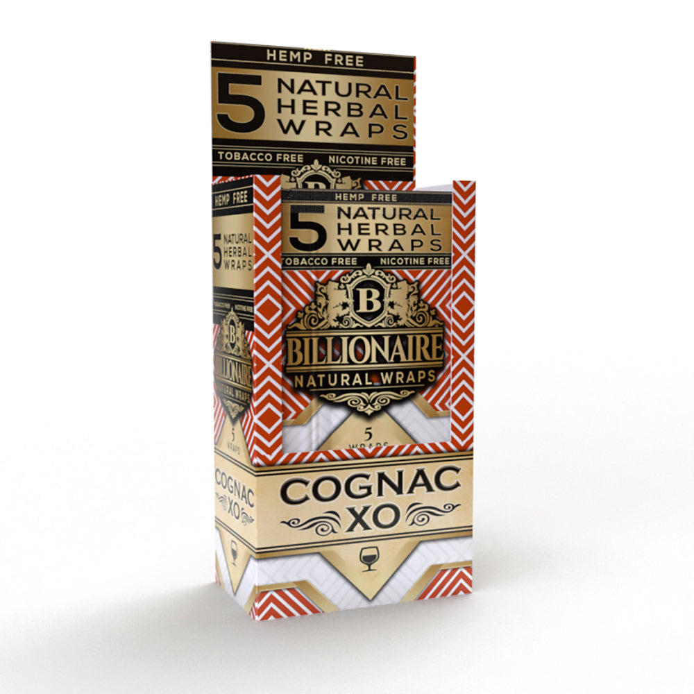 BILLIONAIRE WRAPS COGNAC 25/5PK