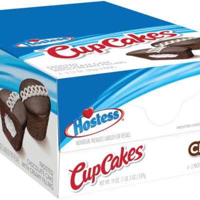 HOSTESS CUP CAKE CHOCOLATE 6CT