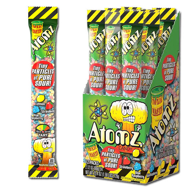 TOXIC WASTE ATOMZ 12CT