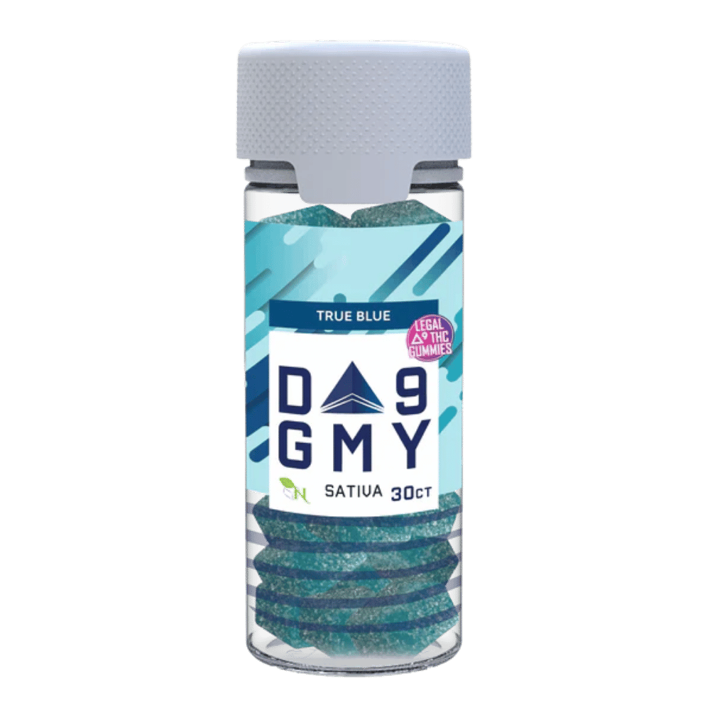 AGFN GUMMY D9 27MG 30PK TRUE BLU