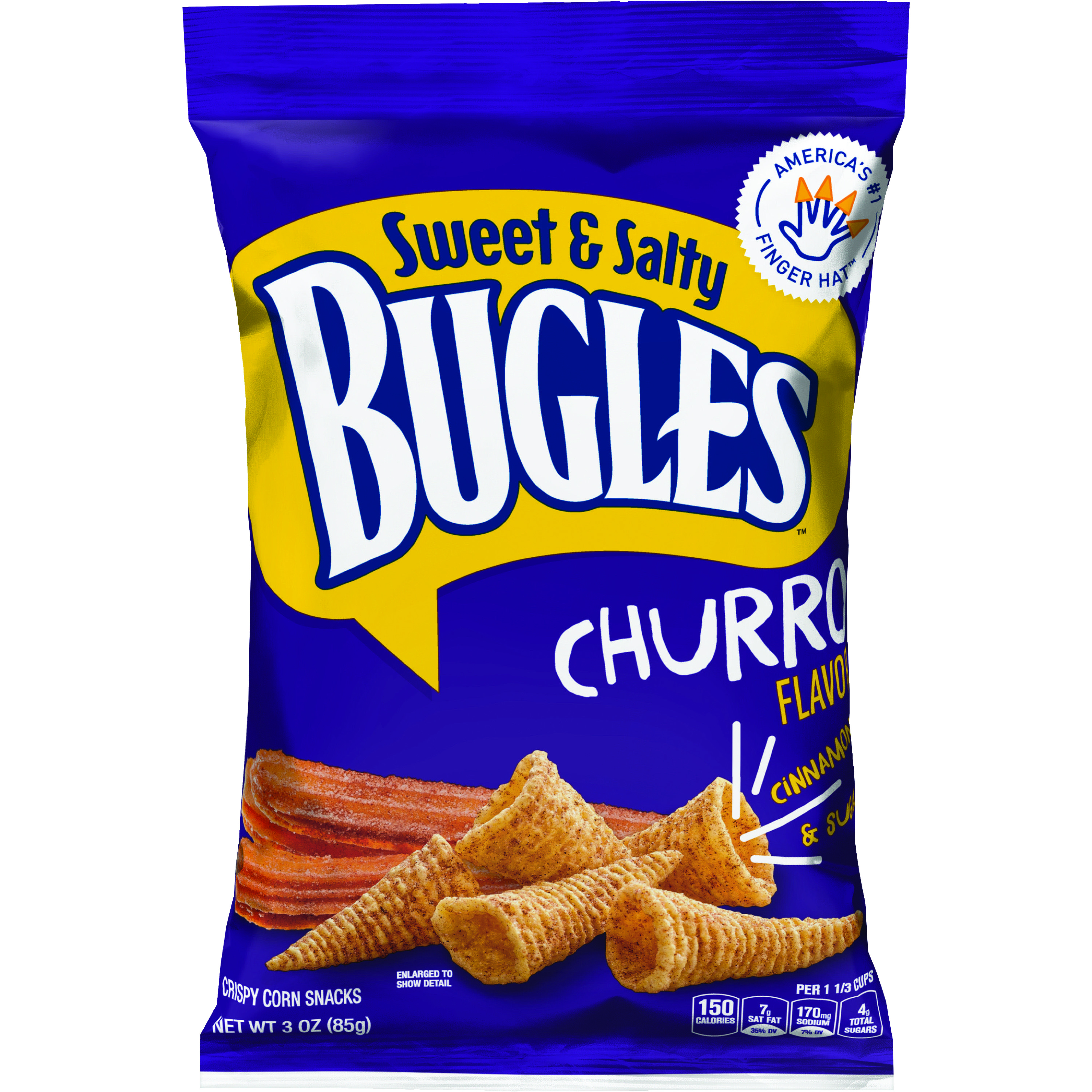 BUGLES CINAMON TOAST 3OZ 6CT