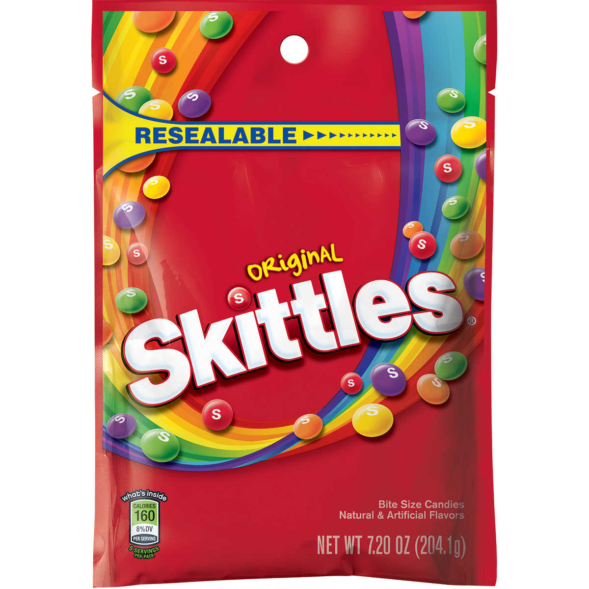SKITTLES PEG ORIGINAL 7.2OZ