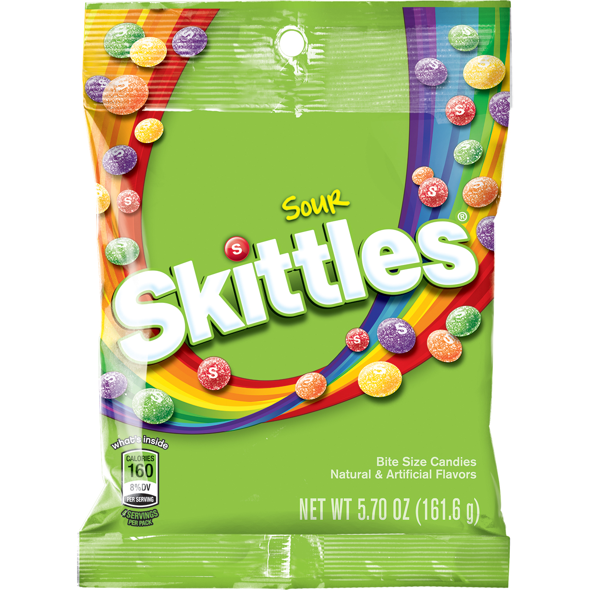SKITTLES PEG SOUR 5.7OZ 12CT
