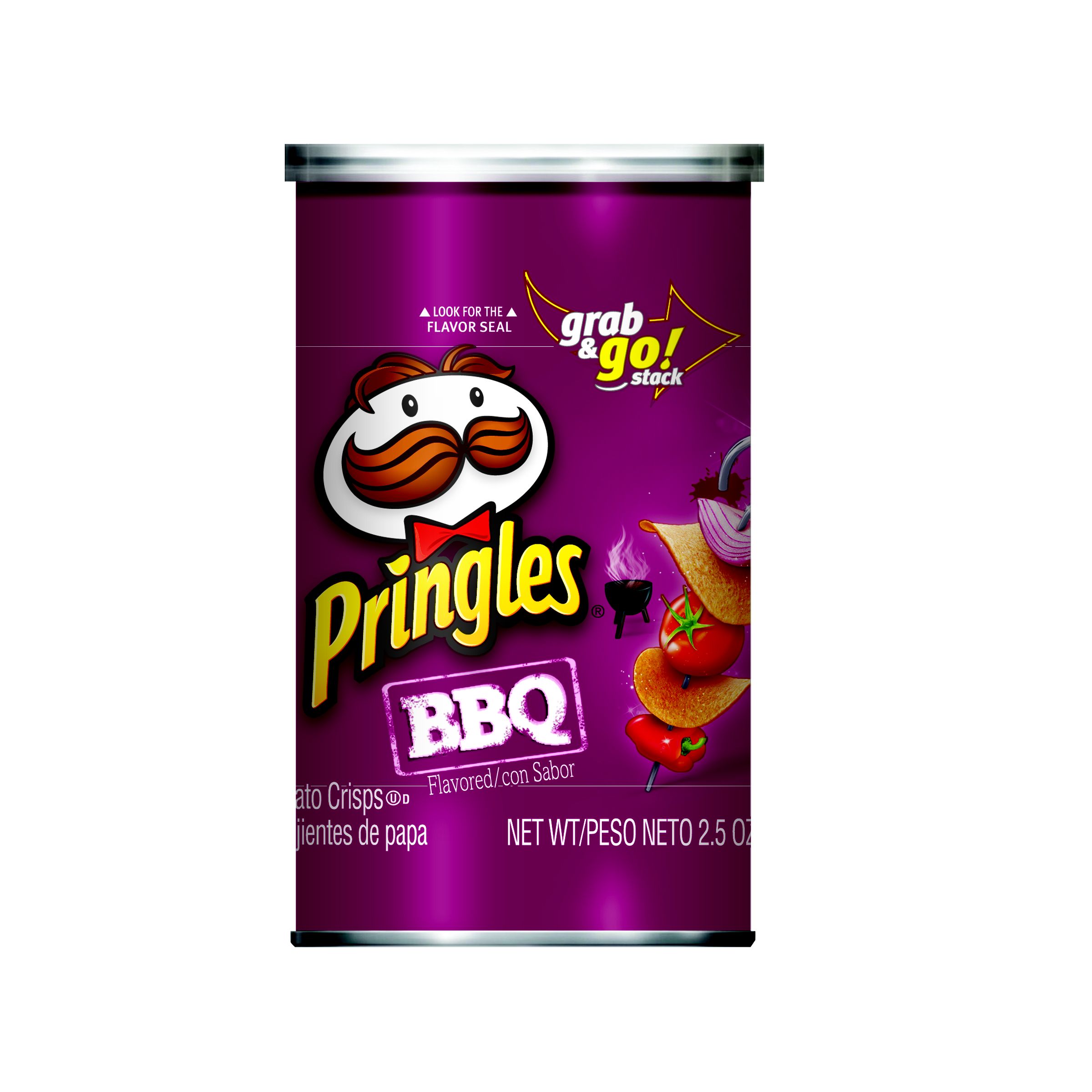 PRINGLES GO BBQ 2.5OZ 12CT