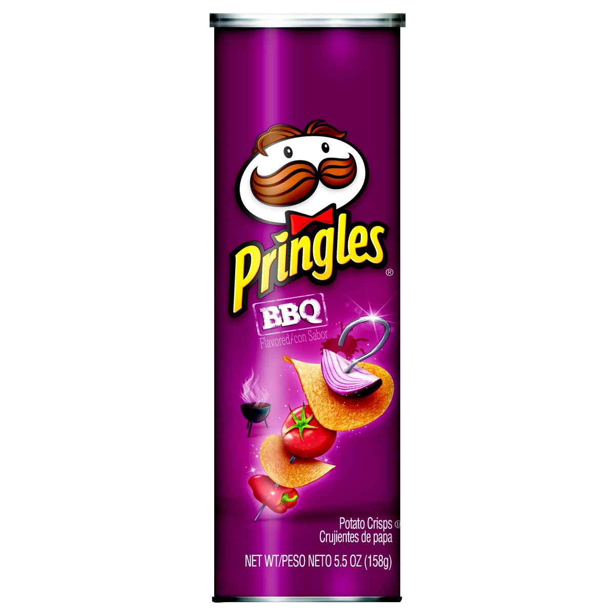 PRINGLES SS BBQ 1CT