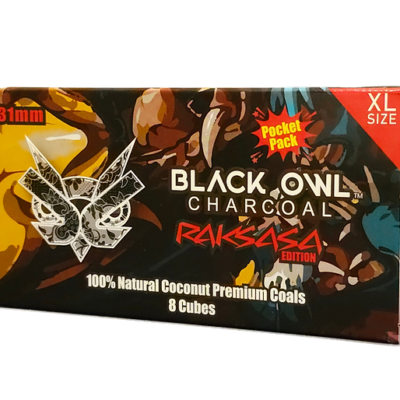 BLACKOWL CHARCOAL 31MM 8CT