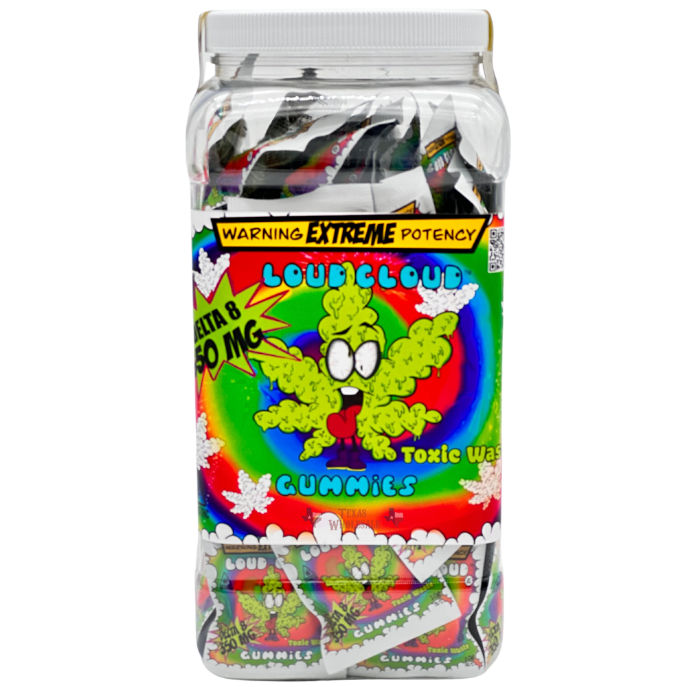 LOUD CLOUD GUMMY 350MG TOXIC 100