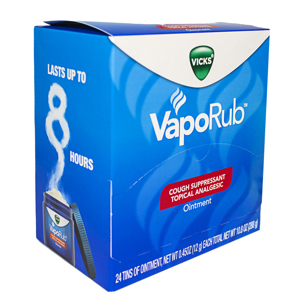 VICKS VAPORUB .45OZ 24CT