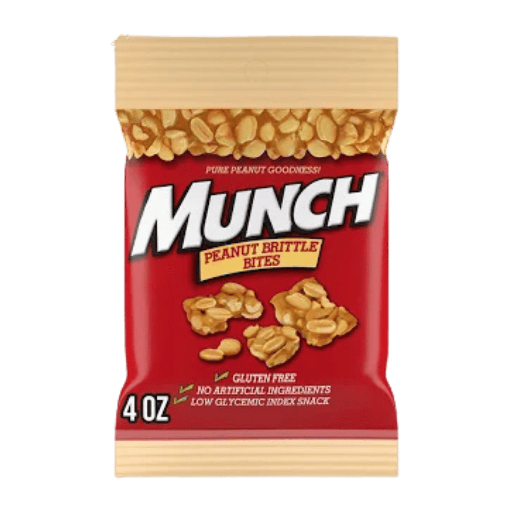 MUNCH PEG PEANUT BITES 4OZ