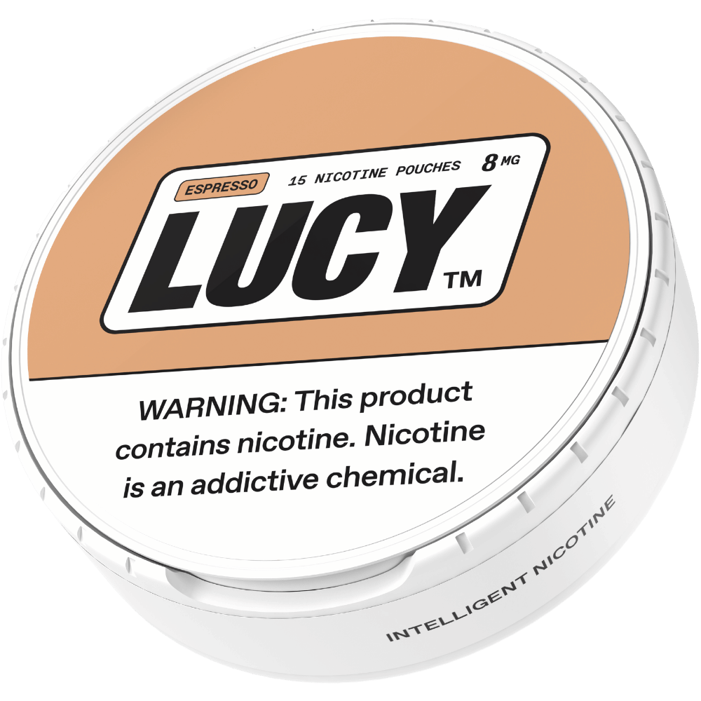 LUCY POUCHES 8MG ESPRESSO 5CT