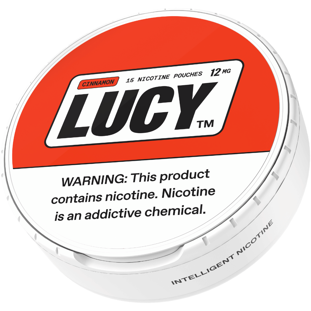LUCY POUCHES 12MG CINNAMON 5CT