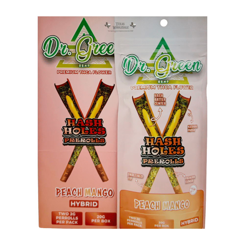 DR GREEN HASH PEACH MANGO 5/2PK
