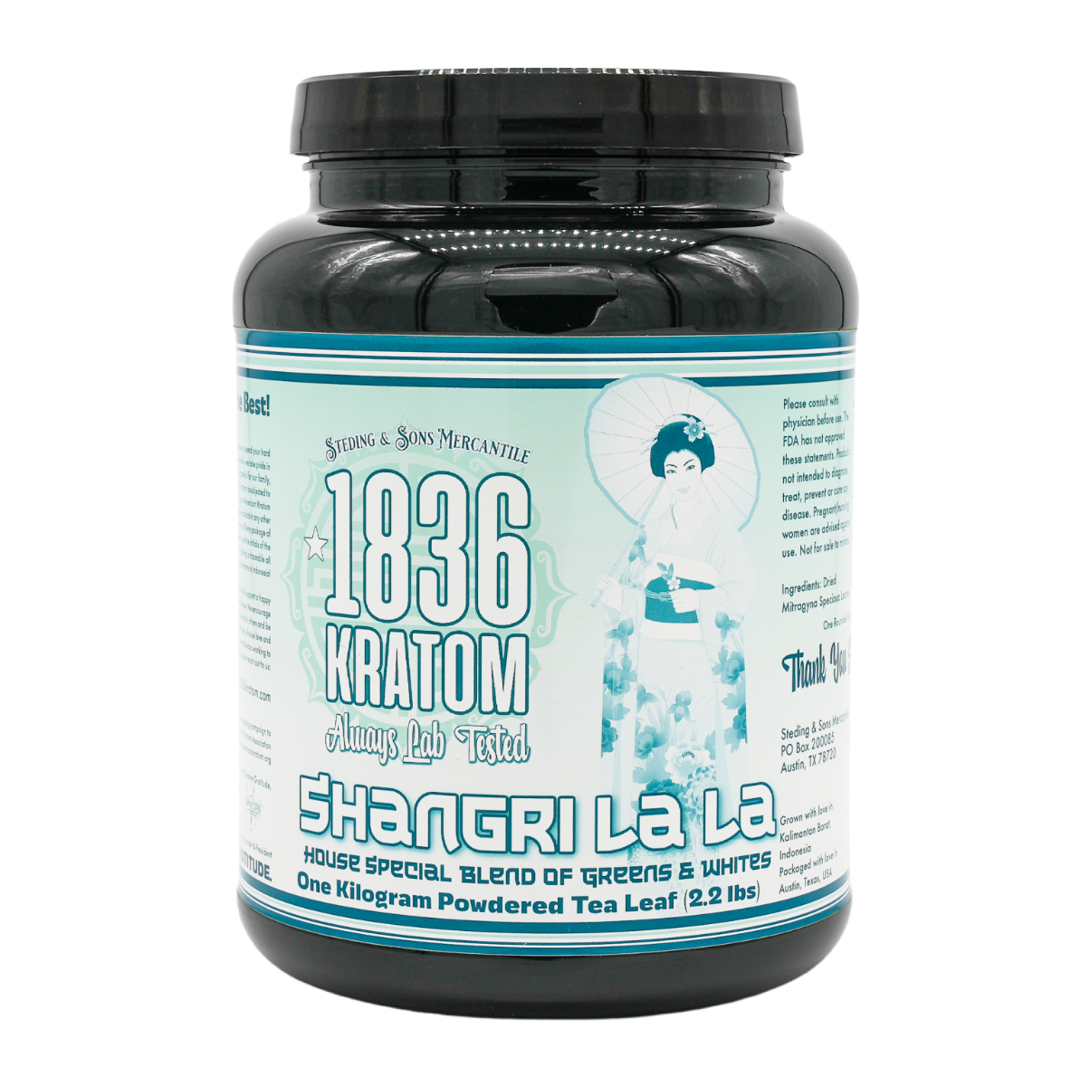 1836 KRATOM 1KG SHANGRI LA 1CT