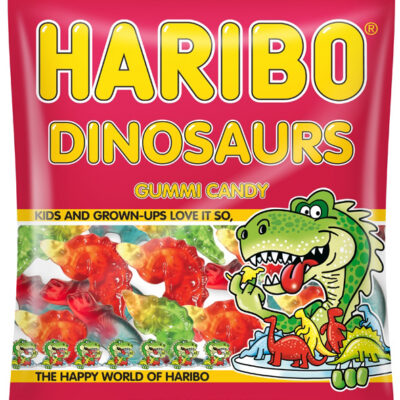 HARIBO PEG DINOSAURS 5OZ 12CT