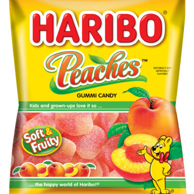HARIBO PEG PEACHES 5OZ
