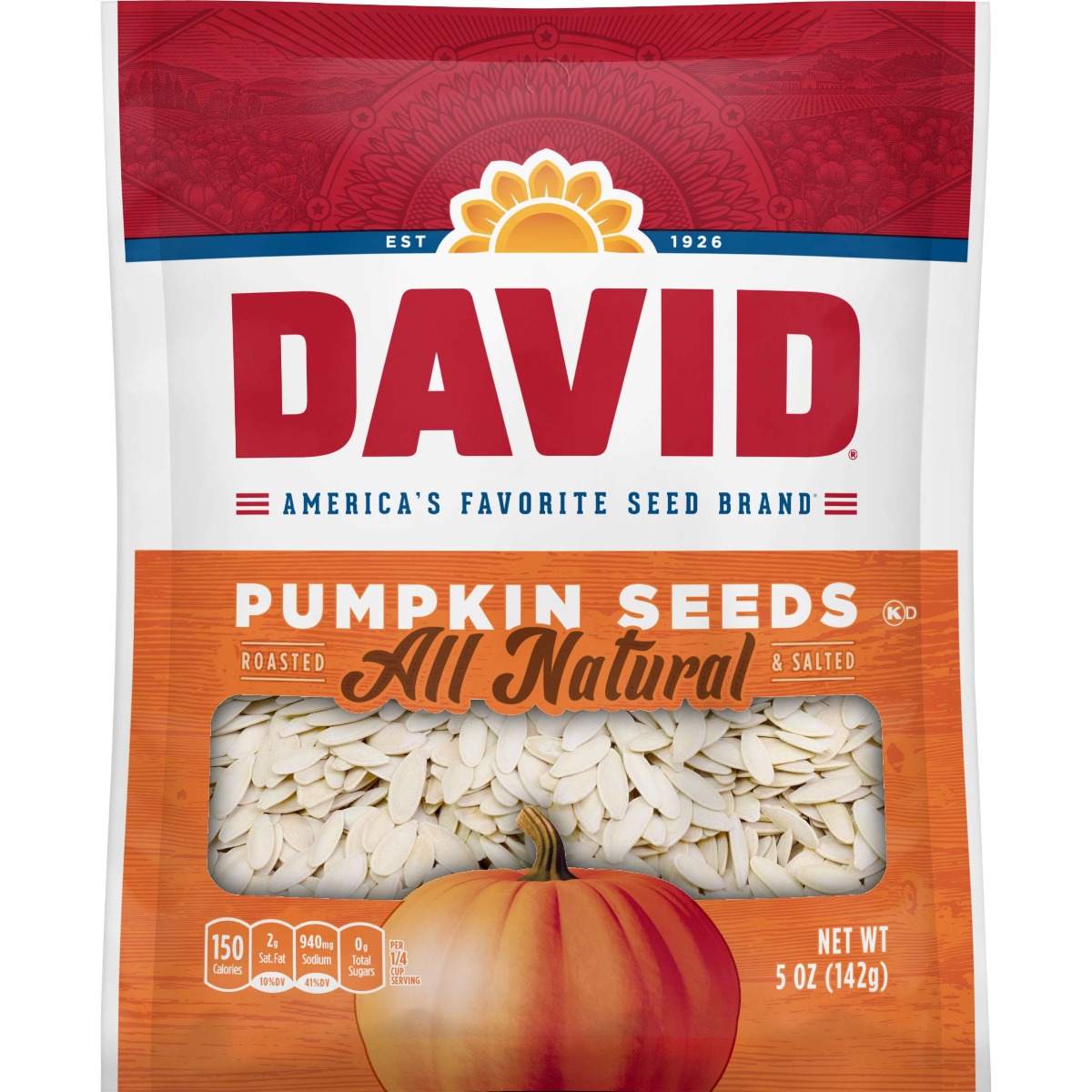 DAVID PUMP SEED 5OZ 12CT