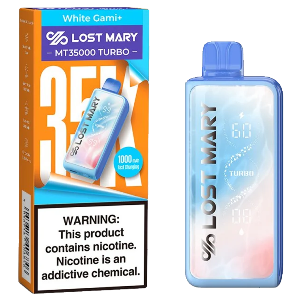 LOST MARY MT35K WHITE GAMI 5CT