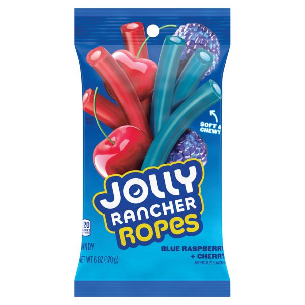 JR PEG ROPES BLUE CHE 6OZ 12CT