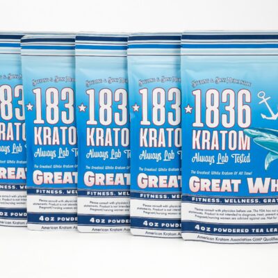 1836 KRATOM 4OZ GREAT WHITE 5CT