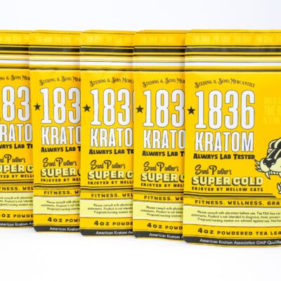 1836 KRATOM 4OZ SUPER GOLD 5CT