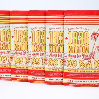 1836 KRATOM 4OZ RED BALI 5CT