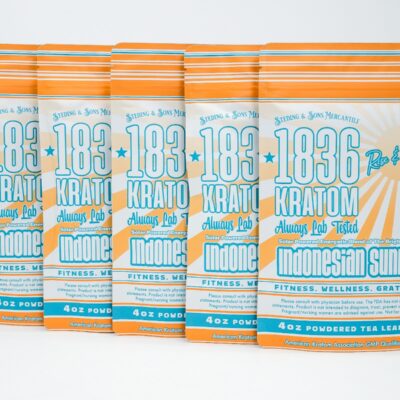 1836 KRATOM 4OZ INDO SUNRISE 5CT