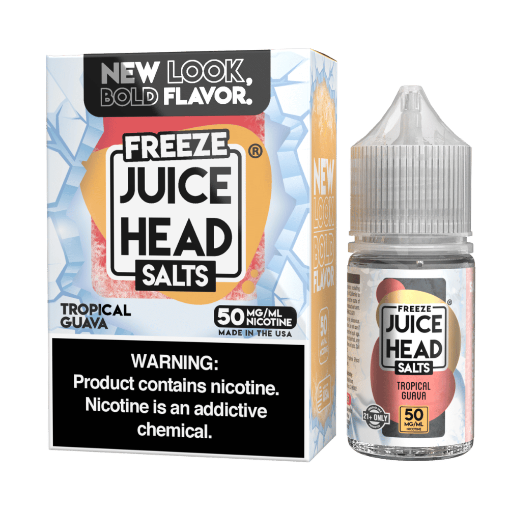 JUICE HEAD 30ML SALTS ZTN FREEZE GUAVA PEACH 50MG