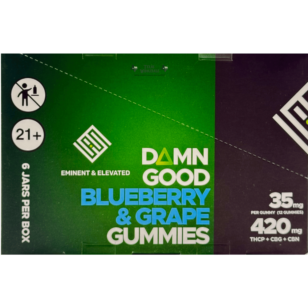 E & E'S GUMMY 12PK BLUEBERRY 6CT
