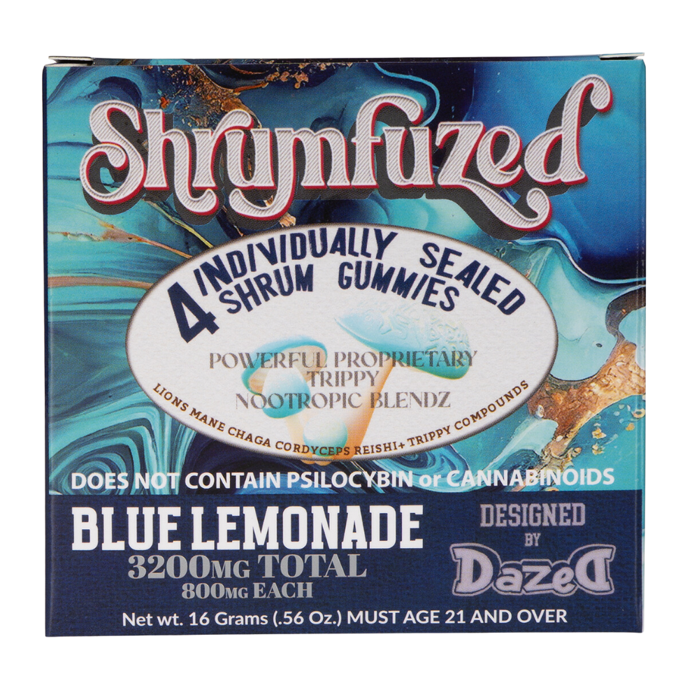SHRUMFUZED 4PK BLUE LEMONADE 10C