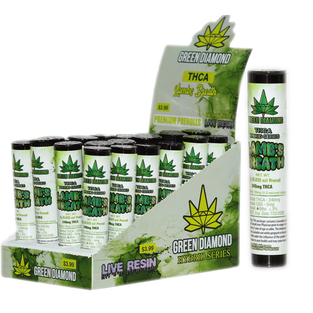 GREEN DIA $3.99 HYB LAMBS 24CT