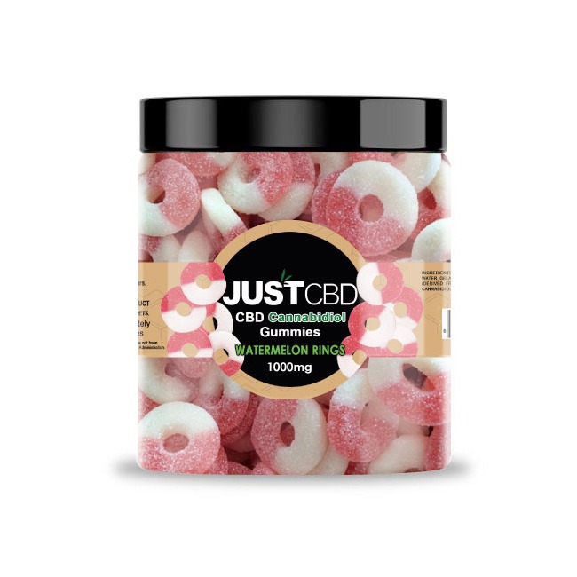 JUSTCBD GUMMY 1000MG WM RINGS