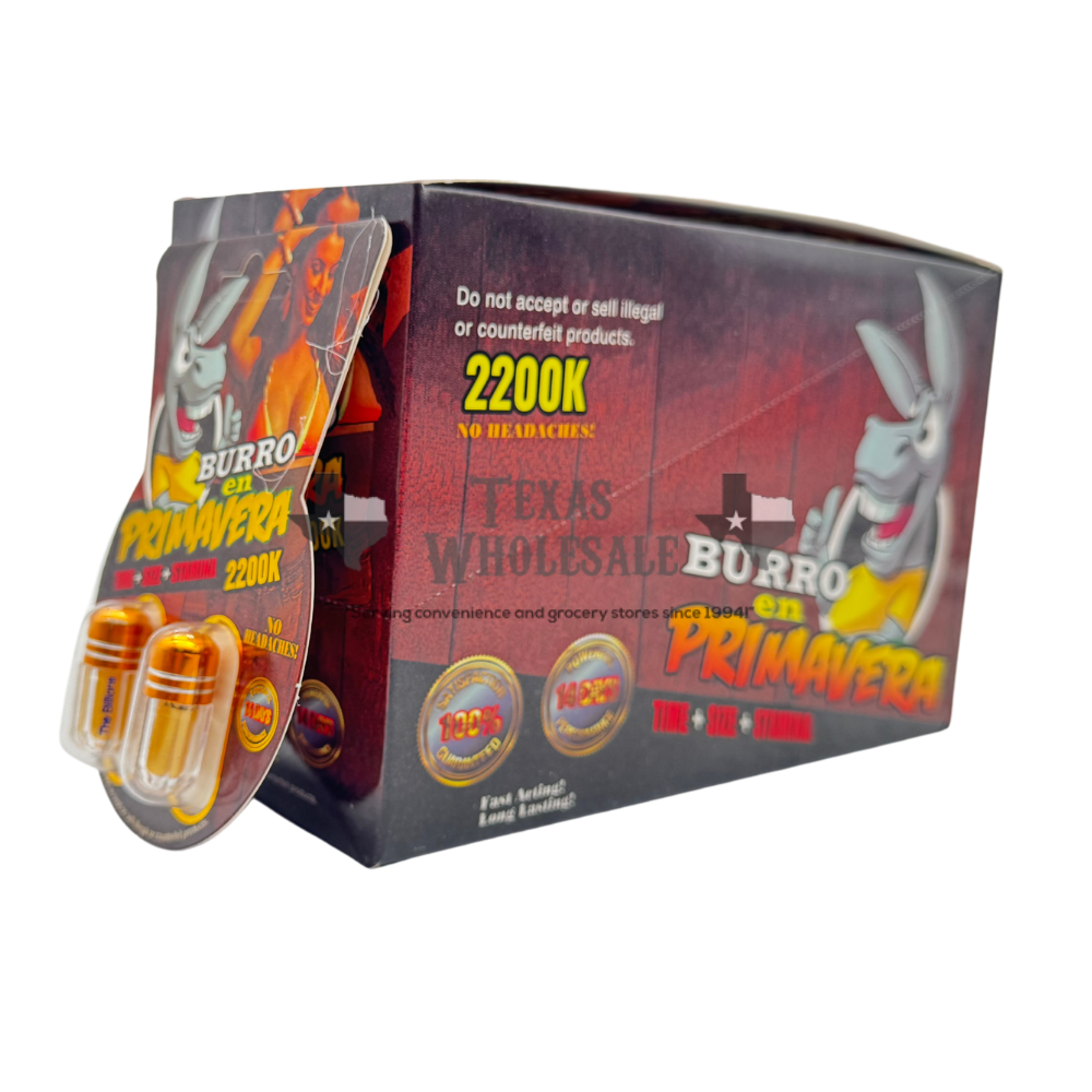 BURRO EN PRIMAVERA 2200K 24CT