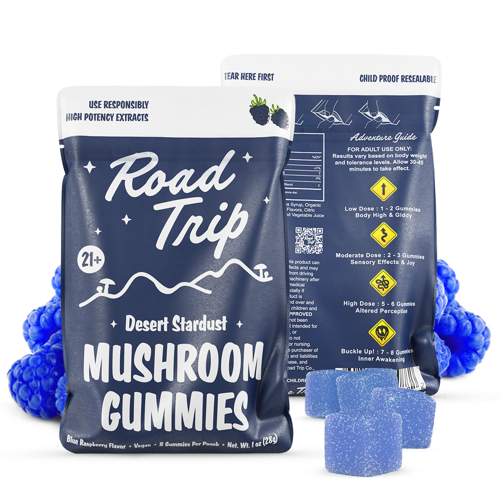 ROAD TRIP MUSHROOM BL RASP 10CT