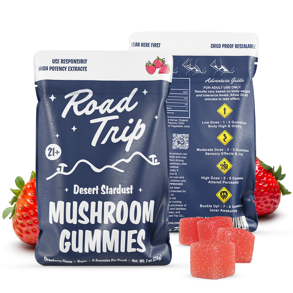 ROAD TRIP MUSHROOM STRAWBRY 10CT