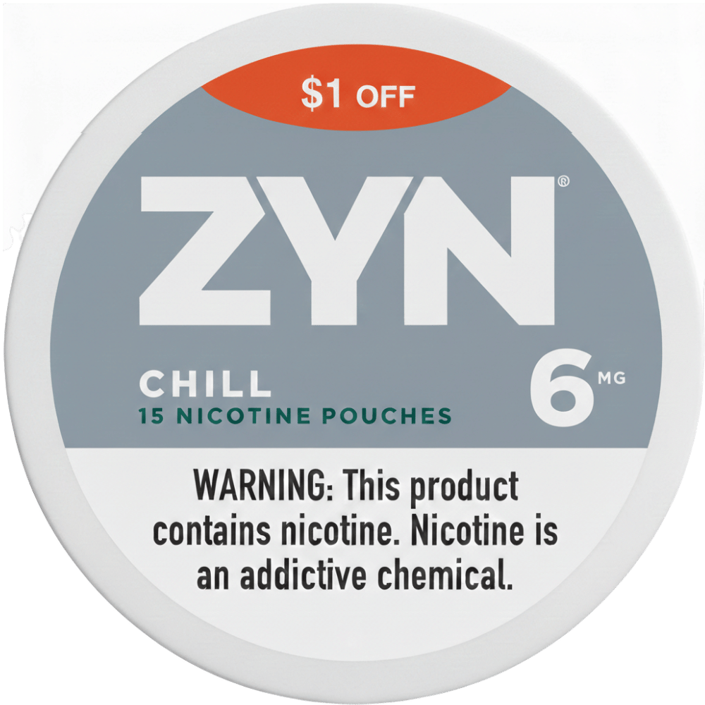 ZYN $1OFF 6MG CHILL 5CT