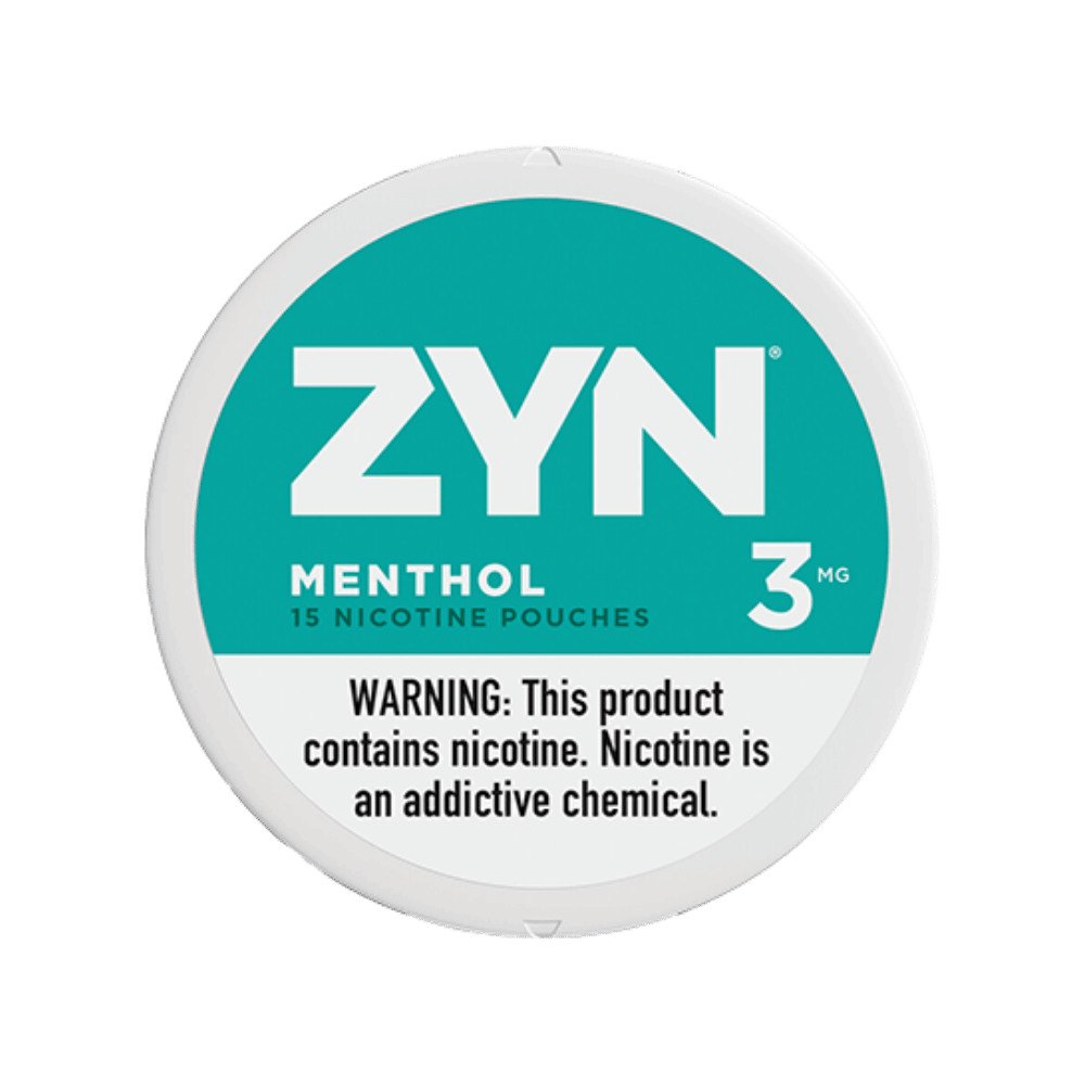 ZYN MENTHOL 3MG 5CT