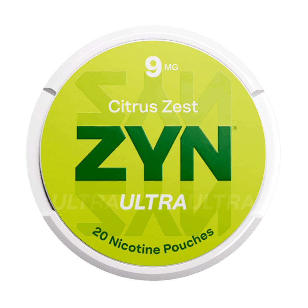 ZYN ULTRA CITRUS ZEST 9MG 5CT