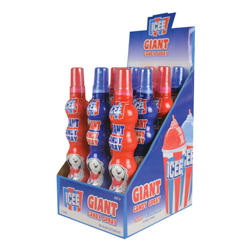 ICEE GIANT CANDY SPRAY 12CT