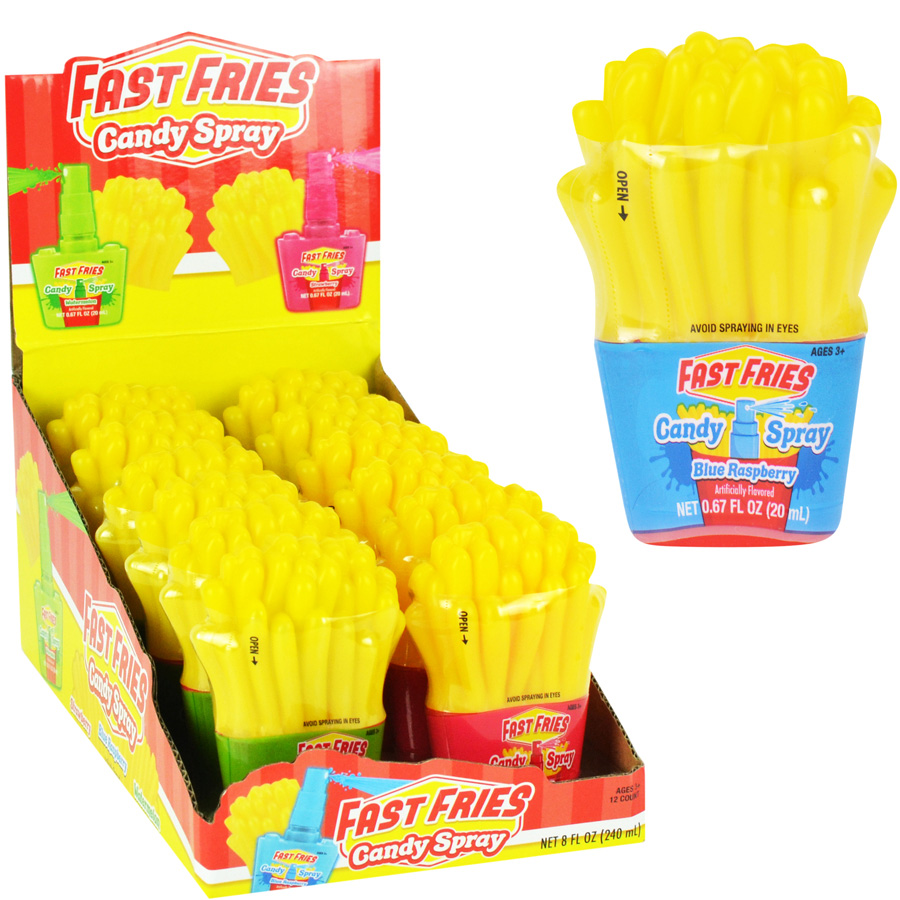 KOKOS FAST FRIES CANDY SPRAY 12C