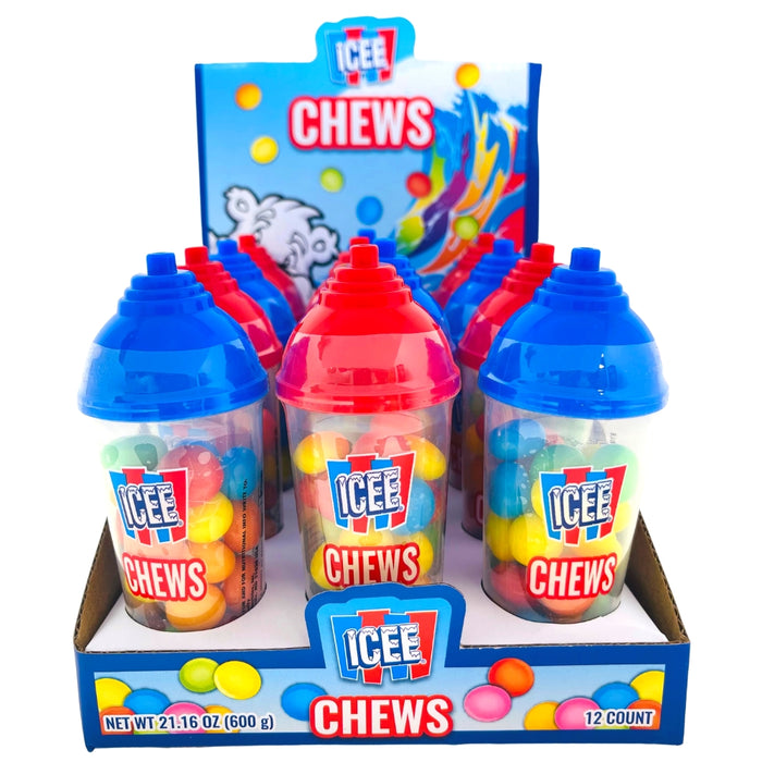 ICEE GUMMY CHEWS CUP 12CT