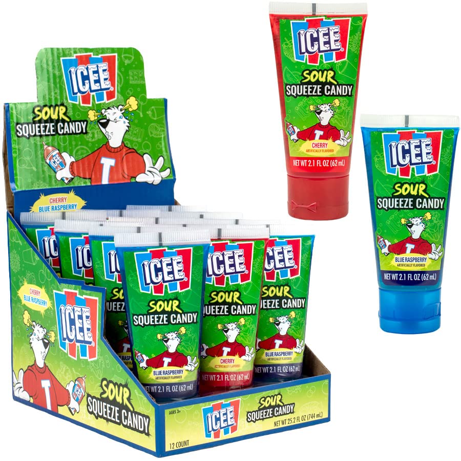 ICEE SQUEEZE CANDY SOUR 12CT