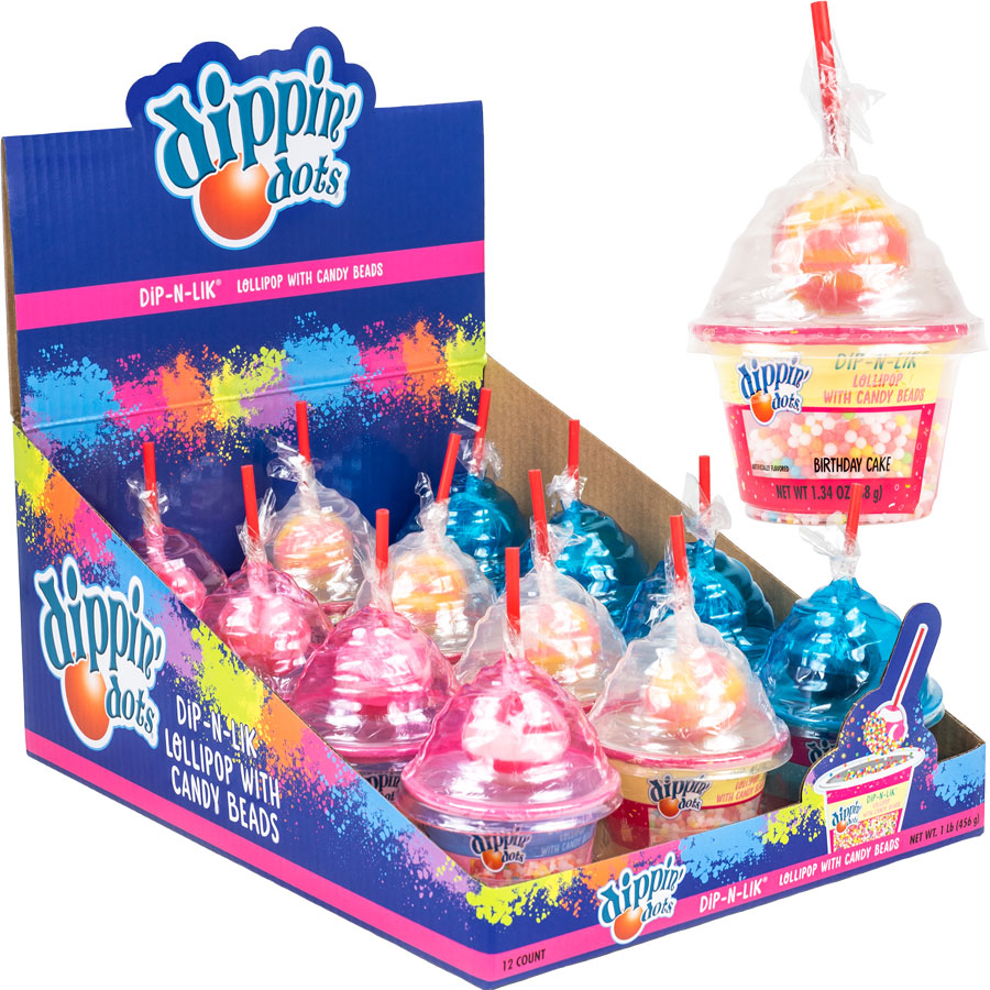 KOKOS DIPPIN DOTS DIP-N-LIK 12CT