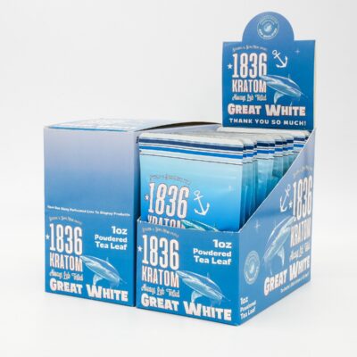1836 KRATOM 1OZ GREAT WHITE 15CT