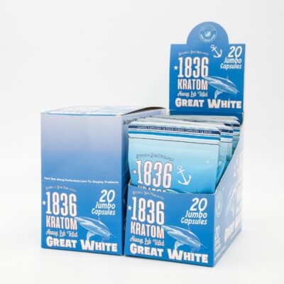 1836 KRATOM CAP 20 GREAT WHI 10C