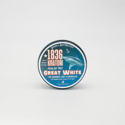 1836 KRATOM CAP 50 GREAT WHI 6CT