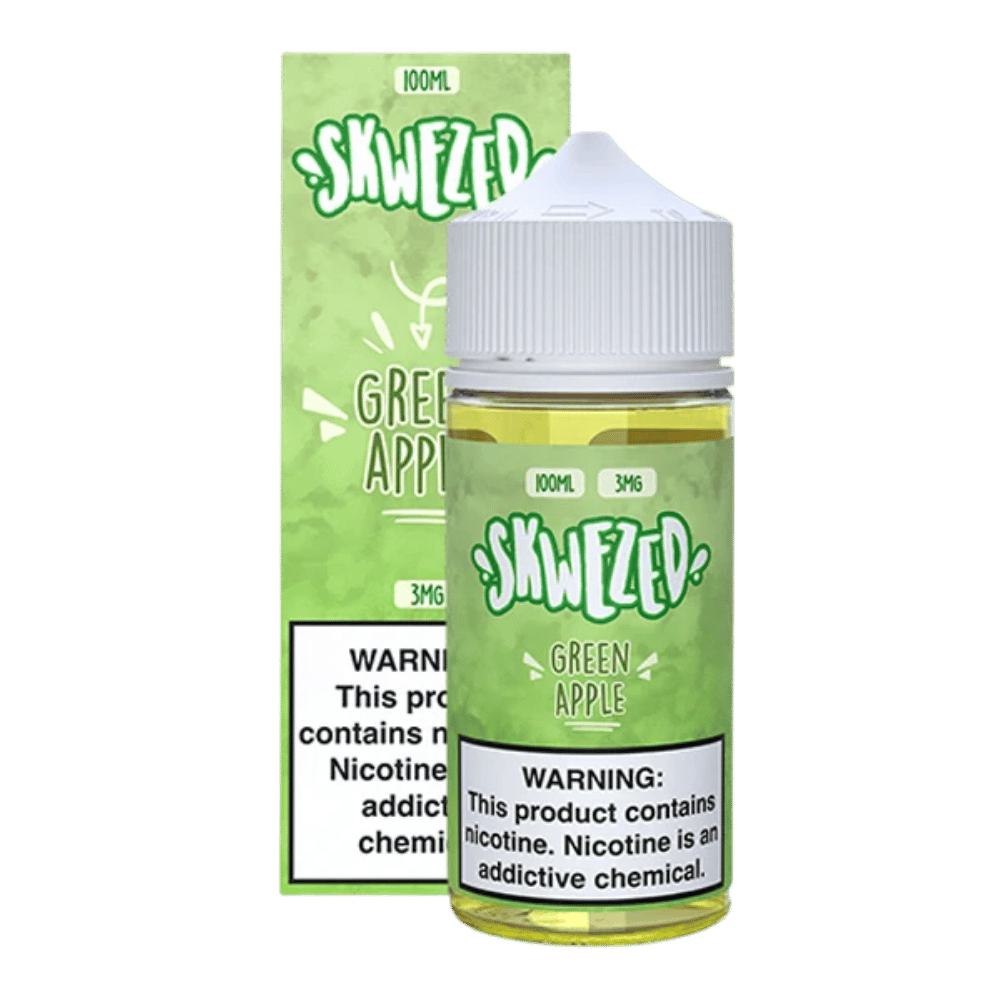 SKWEZED 100ML GREEN APPLE 6MG