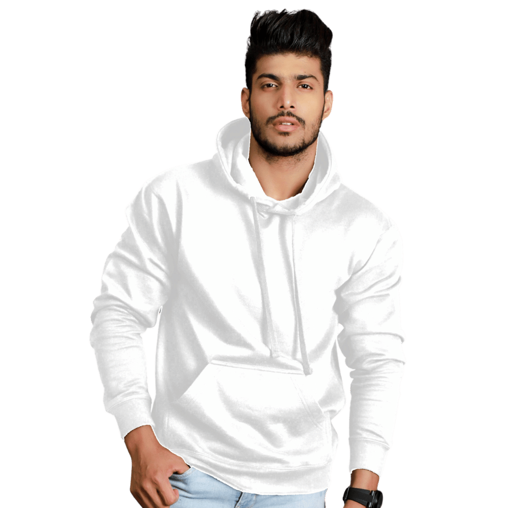 STYLE WEAR HOODIE WHITE SM 1CT