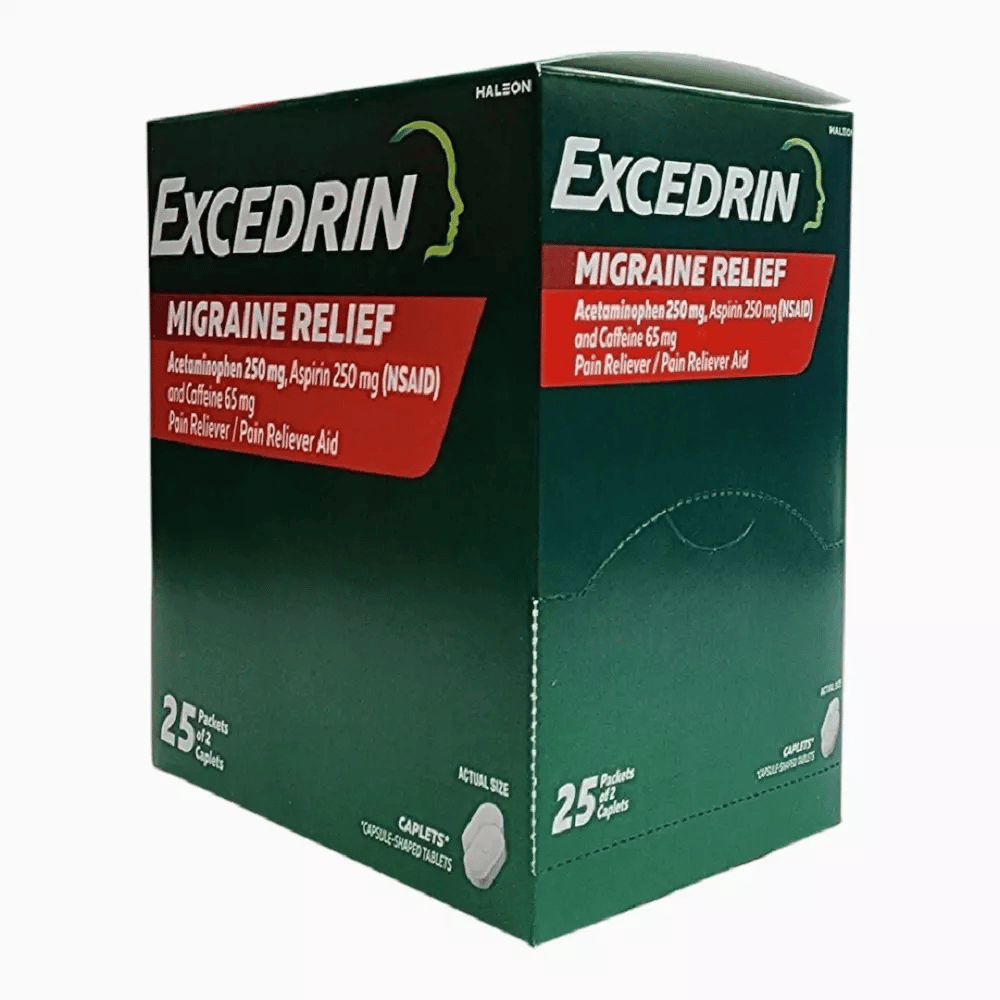 EXCEDRIN MIGRAINE 2 PK 25CT