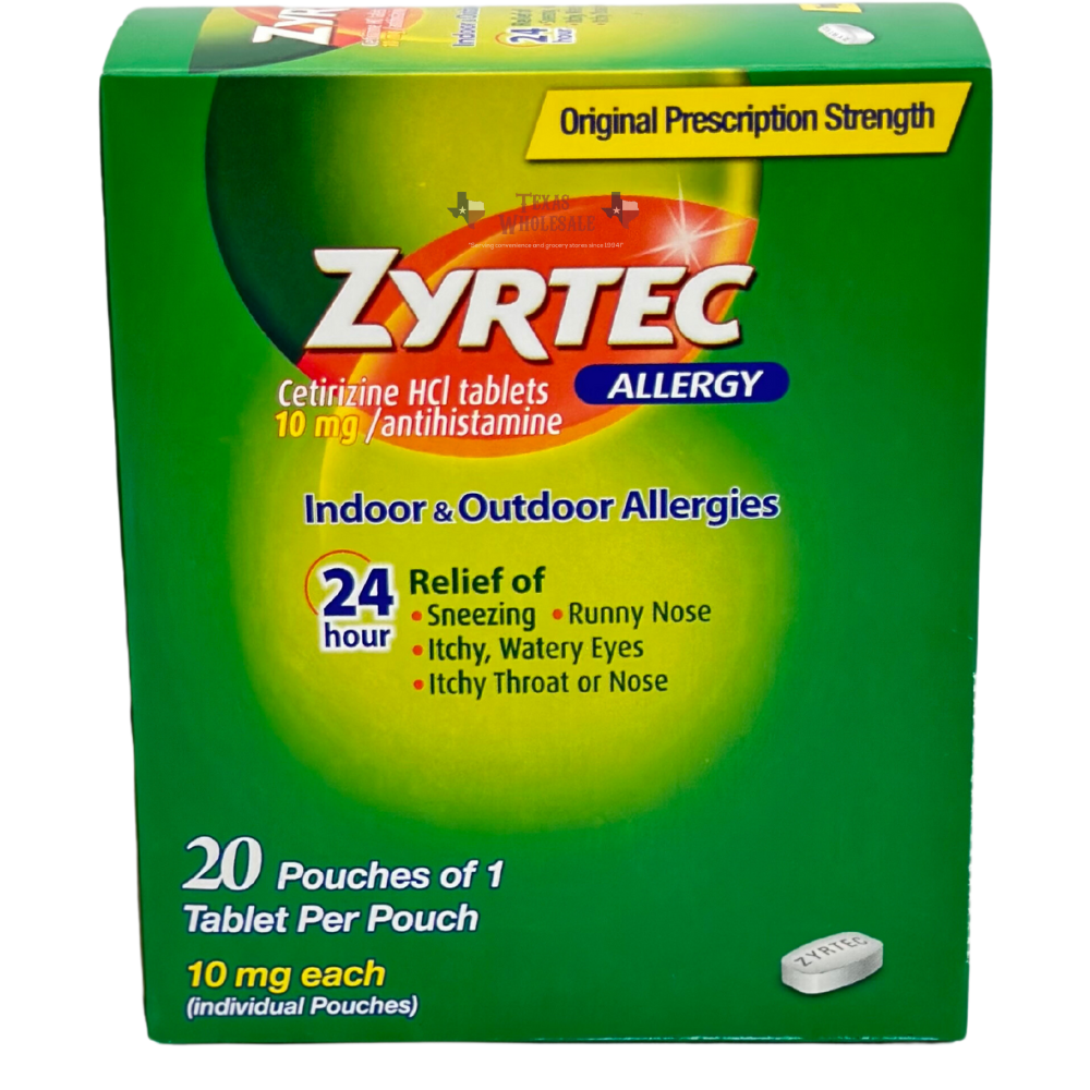 ZYRTEC 20CT